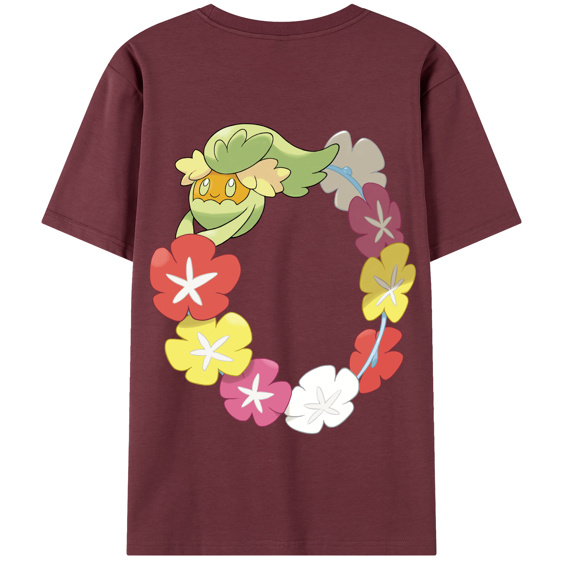 （画像用） ポケットモンスター Pokémon 綿100％半袖Tシャツ（背面プリント）